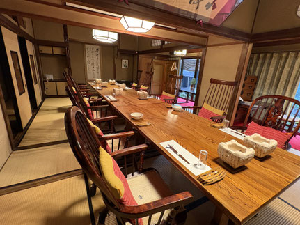 コロナ対策　静岡県　島田市　接待　法事　顔合わせ　日本料理　三味線教室　胡麻豆腐