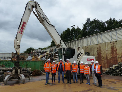 Unternehmensbesuch bei REMONDIS (Wehrendorf)