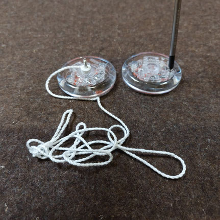 Desserrer les vis du Yoyo