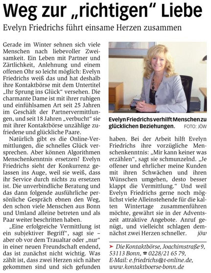 Partnervermittlung troisdorf