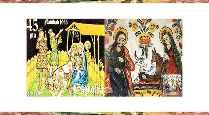 Image Link to The Birth of Jesus Christ and Philately Part II Gallery of the Faith Expressions Section on Expressions website