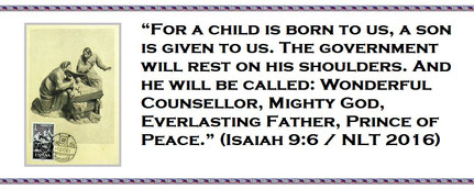 January 2020 Bible Verse: Isaiah 9:6 - NLT 2016