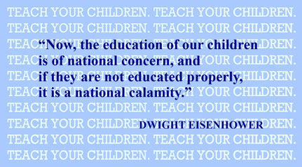 DWIGHT EISENHOWER Quote about Children