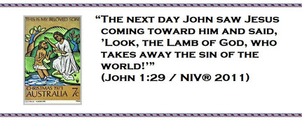 February 2020 Bible Verse: John 1:29 - NIV® 2011