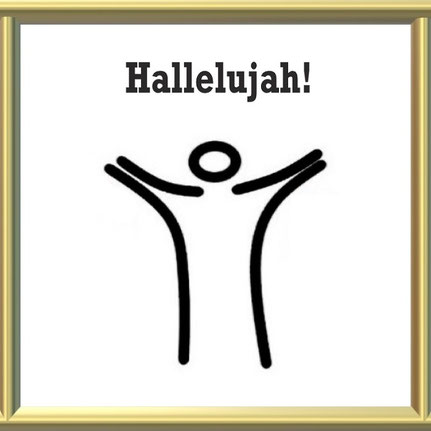 Expressions Art for God’s Sake: “Praise the Lord: Hallelujah” Based on Bible Verse Psalms 113:2 - “Blessed be the name of the Lord, From this time forth and forevermore!”