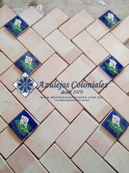<img src="Loseta de Barro Blanco Rectangular al Natural.jpg" alt=" Loseta de Barro Blanco Rectangular al Natural hecha en México 100% a mano" />