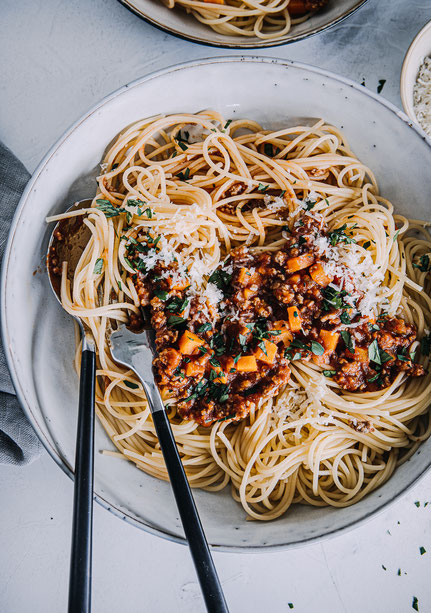 Klassische Spaghetti Bolognese-schnell und einfach