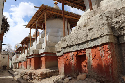 Chorten in Lo Manthang 