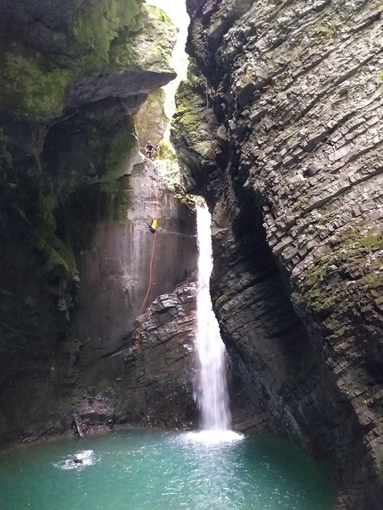 Kozjak Wasserfall 