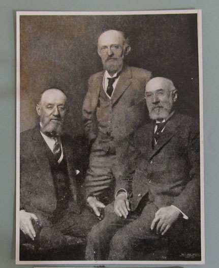 Oscar Salomon Straus (Mitte), Bild: Heimatmuseum