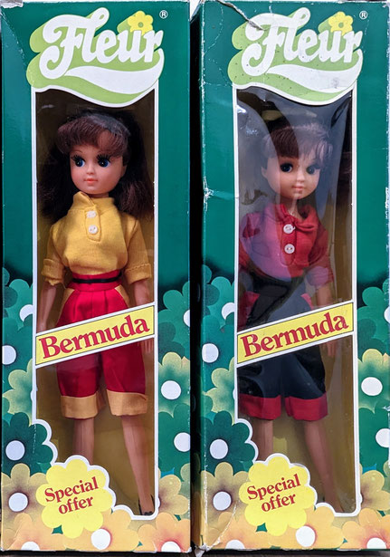 NRFB Bermuda Fleur dolls second edition.