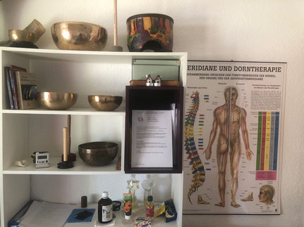 Massage-Praxisraum von Katharina Stieger in Niederweningen