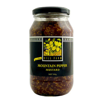 ヒルファーム マウンテンペッパーマスタード 500g