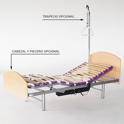 Trapecio de cama para ancianos, trapecio montado en el techo para  transferencia de movilidad de cama, escalera de pie para discapacitados,  ancianos