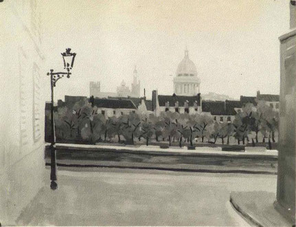 Jean Milhau, Le Panthéon, vers 1937