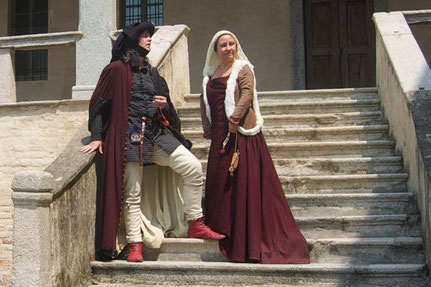 Andreas & Christine als Kaufmannsfamilie "von Fleethen"
