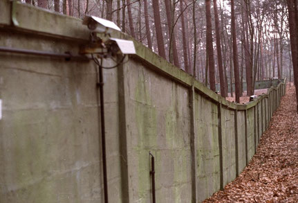 Die Mauer damals (Quelle: BSTU)