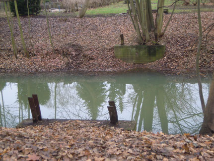 alte Auflager einer Brücke
