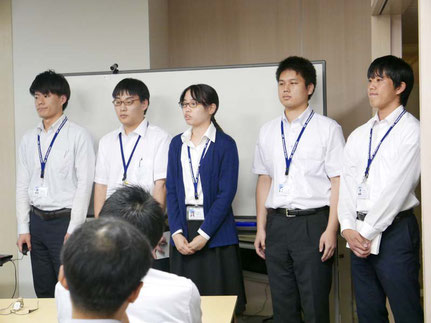 ソリューション事業部の発表