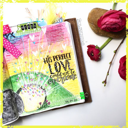 Biblejournaling voorbeeld pasen
