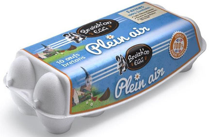 boite 10 oeufs plein air breizh on egg