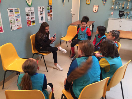  Quizz avec des joueuses du FCBR et de l'Herbergement