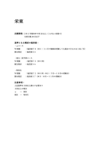 高校受験　滑り止め　併願優遇