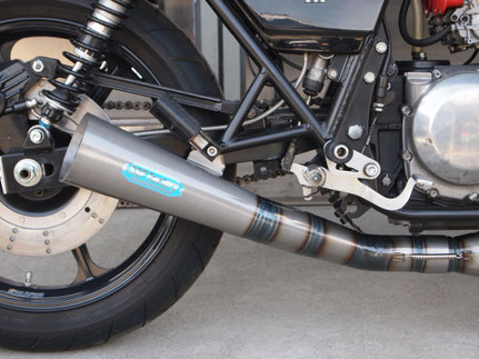 当時物 Z400FX LEAD？ ハス切りマフラー　マッチ 当時物 Z400FX LEAD？ ハス切りマフラー マッチ様専用 - メルカリ