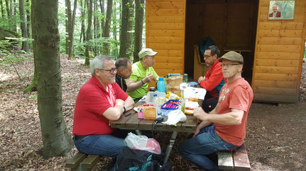 Zweitage-Wanderung unserer Gruppe Menfit