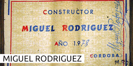 Miguel Rodriguez Guitars Gitarren Museum