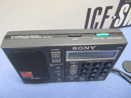Sony ICF-SW1E excellent condition SOLD - radiomatics 666 Sony ICF-SW1E excellent condition SOLD - radiomatics 666