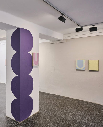 Ausstellungsansicht, Julia Brennacher - Spaces of Resonance, Galerie am Stadtplatz, Wörgl
