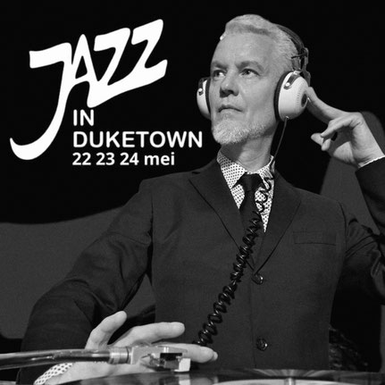 Jazz DJ Meneer Funkel op Jazz in Duketown
