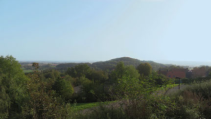 Monts de Flandre vus des hauteurs de Cassel.