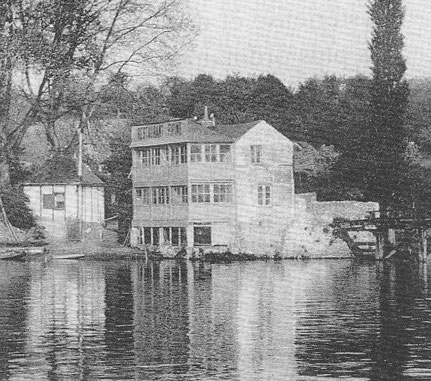 Le restaurant vers 1925 (Collection particulière)
