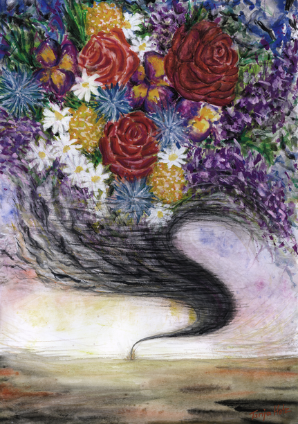 Florestan, Gouache on Paper A3, 2020