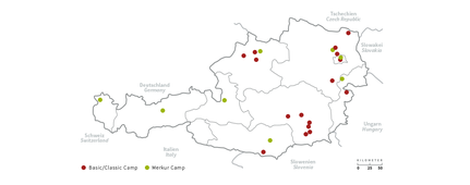 Starcamps Österreich Standorte