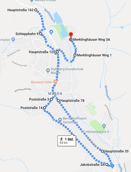 In diesem Bereich kommt es am SONNTAG zeitweise zu Beeinträchtigungen und Verzögerungen für den Autoverkehr!