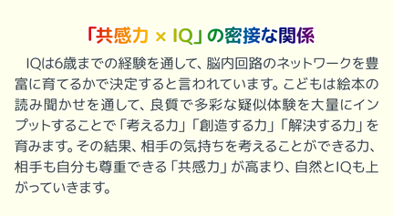 ［チャート］「共感力×IQ」の密接な関係