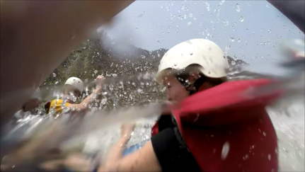 Rafting in Nepal 