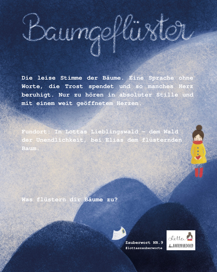 ZAUBERWORT NR.9: BAUMGEFLÜSTER #lotttaszauberworte