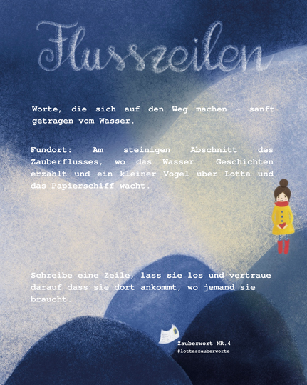 ZAUBERWORT NR. 4: FLUSSZEILEN #lottaszauberworte