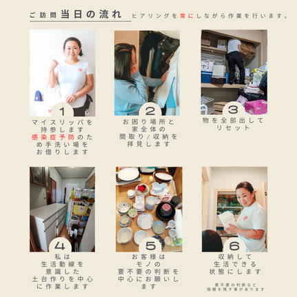 訪問のながれ