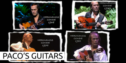 PACO DE LUCIA GUTAR GITARRE HERMANOS CONDE 1980