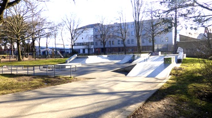Für Skater. Nicht nur für Jugendliche aus dem Viertel