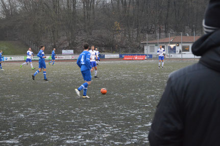 Das Spiel des Waldbadexpresses in Jöllenbeck fand als eine der wenigen Partien im gesamten Fußballkreis Bielefeld statt