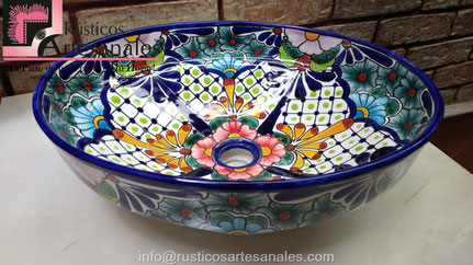 Ovalines (Lavabos de Talavera en Vanguardia