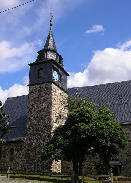 St.-Marien-Pfarrkirche zu Saalburg. Foto M. Sander