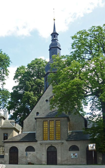 St.-Christophorus-Pfarrkirche zu Ebersdorf. Foto SchiDD 