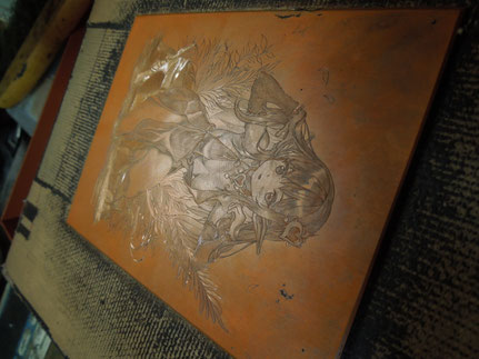 銅版画 No141 (製版～刷り) - yyxhh980 ページ！